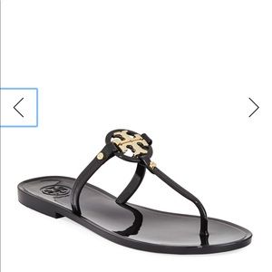 Tory Burch Mini Miller Flat Jelly thong